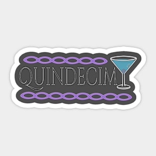 Quindecim (Version 1) Sticker